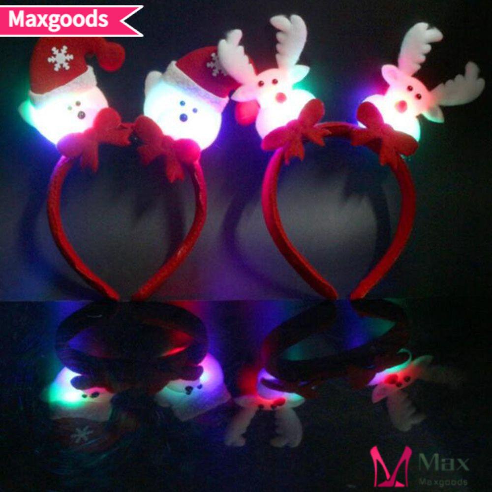 Băng Đô Cài Tóc Có Đèn LED Màu Sắc Ngẫu Nhiên