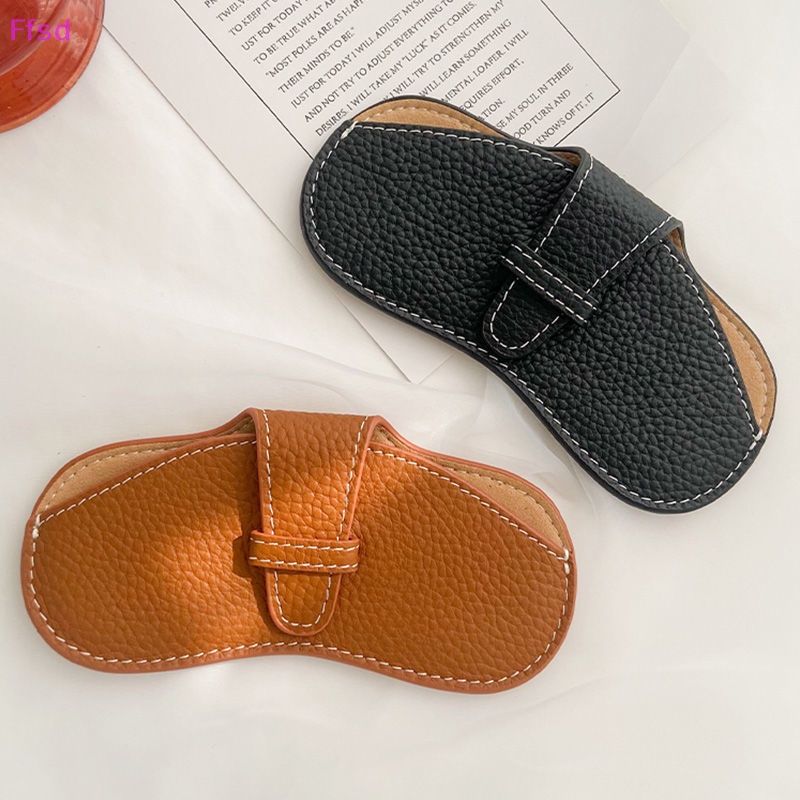 Túi Da PU Đựng Mắt Kính Cầm Tay Gọn Nhẹ Unisex