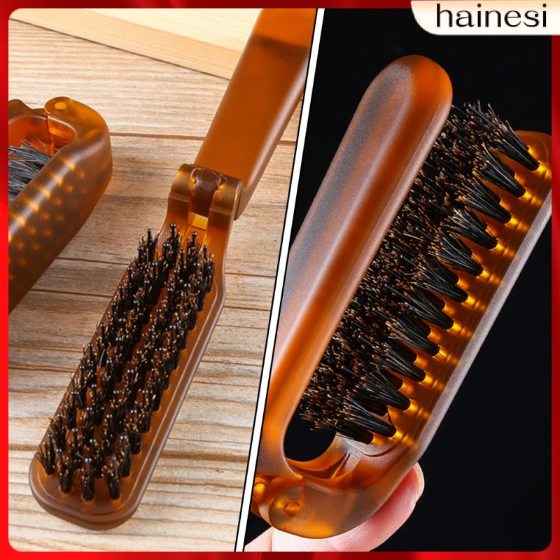 Lược Chải Râu Gấp Gọn Bỏ Túi Bằng Kim Loại Dành Cho Nam Giới