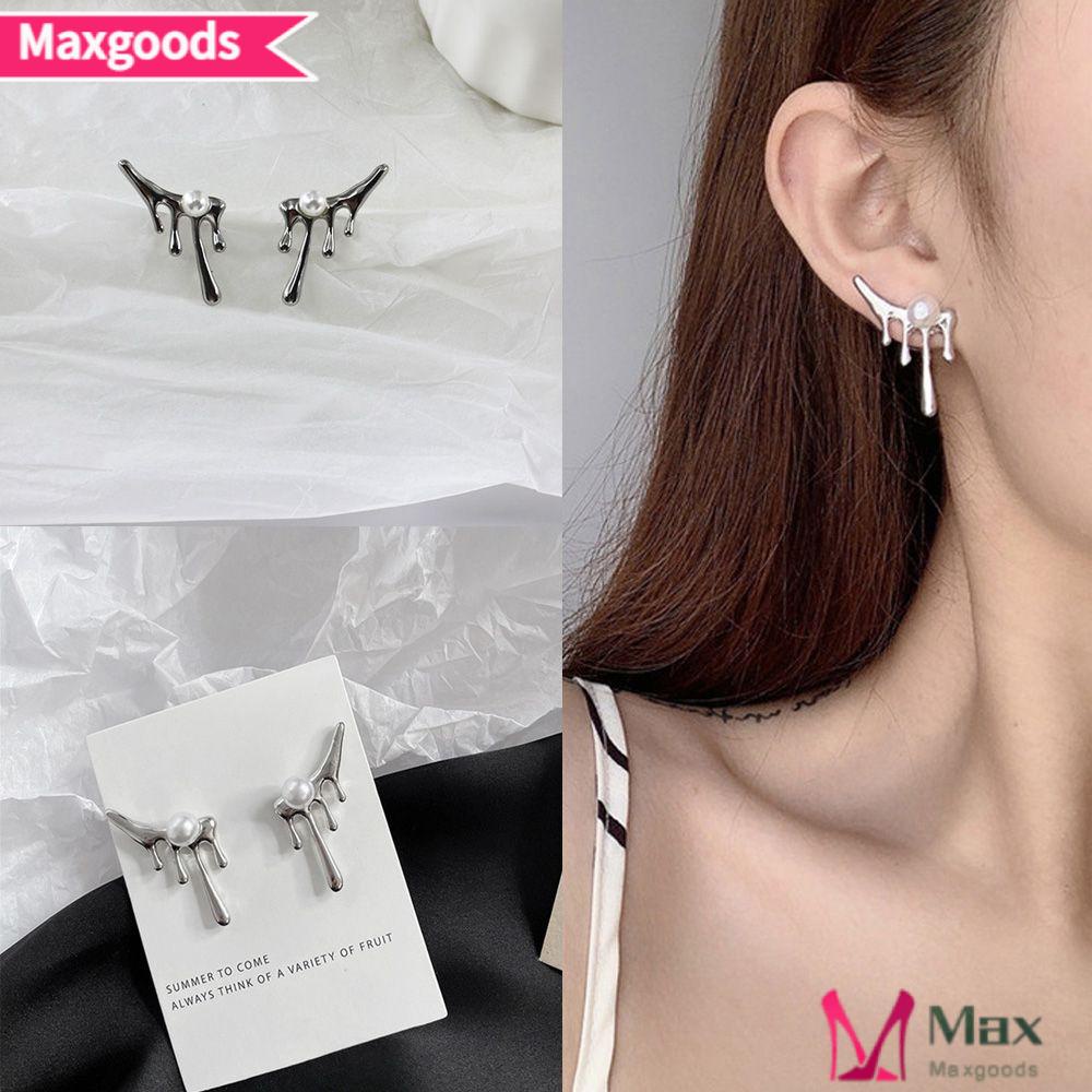 Bông Tai Hình Học Dáng Dài Thời Trang Dự Tiệc Cho Nữ