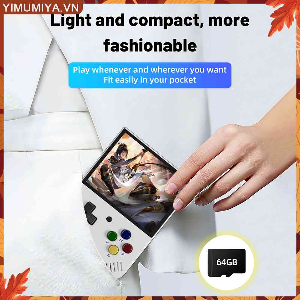 ☼Yimumiya ☼ 1 Thẻ Nhớ Chơi Game 3.5-inch Miyoo Mini Plus V3 Chuyên Nghiệp 64G / 128G