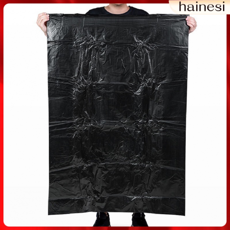 Set 50 Túi Nhựa Đựng Rác Màu Đen Kích Cỡ Lớn Tiện Dụng