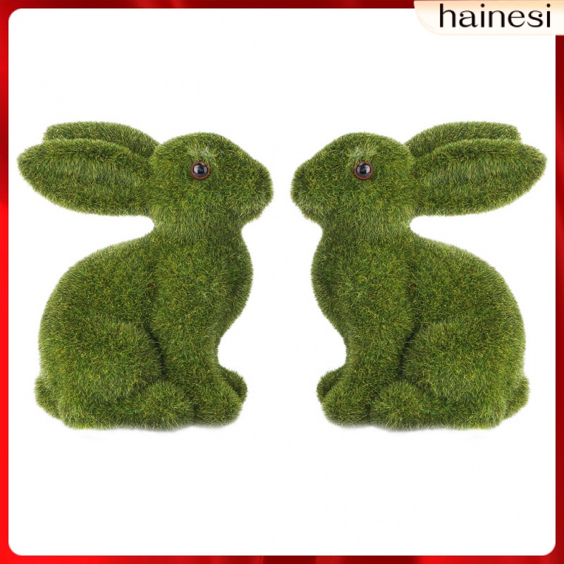 Set 2 Mô Hình Thỏ Phục Sinh Mini Dùng Để Trang Trí