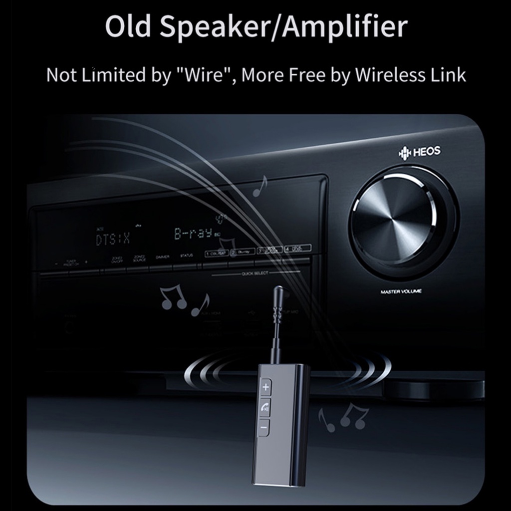 Thiết Bị Nhận Tín Hiệu Âm Thanh Bluetooth Kỹ Thuật Số Huarmamey Chống Nhiễu Cho Xe Hơi