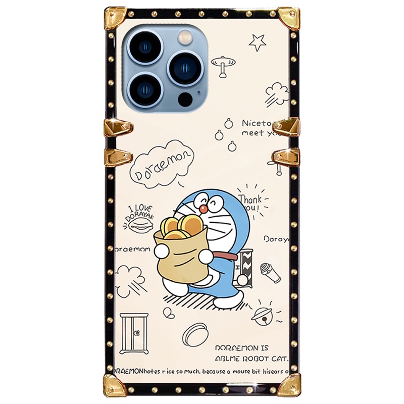 Ốp Điện Thoại Hình doraemon Cho iphone 15 pro max 14 13 12 11 xr xs 8 7 6 plus