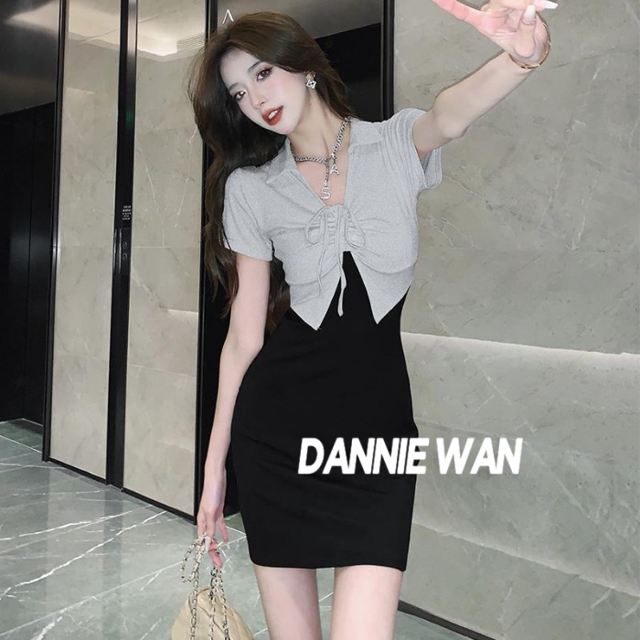 DannieWan váy nữ đầm nữ váy thiết kế A29J1CY