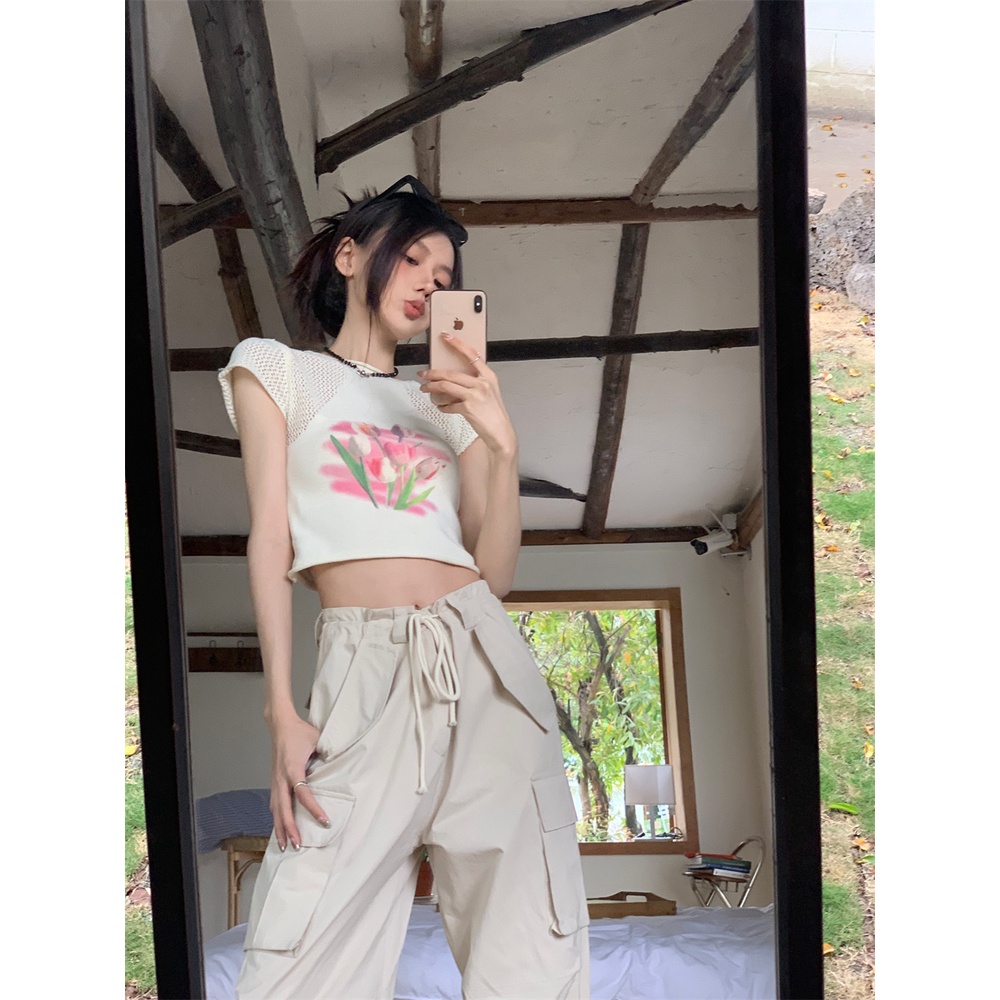 Áo Thun Tay Ngắn Dáng Ôm Hở Vai Thời Trang Quyến Rũ Cho Nữ