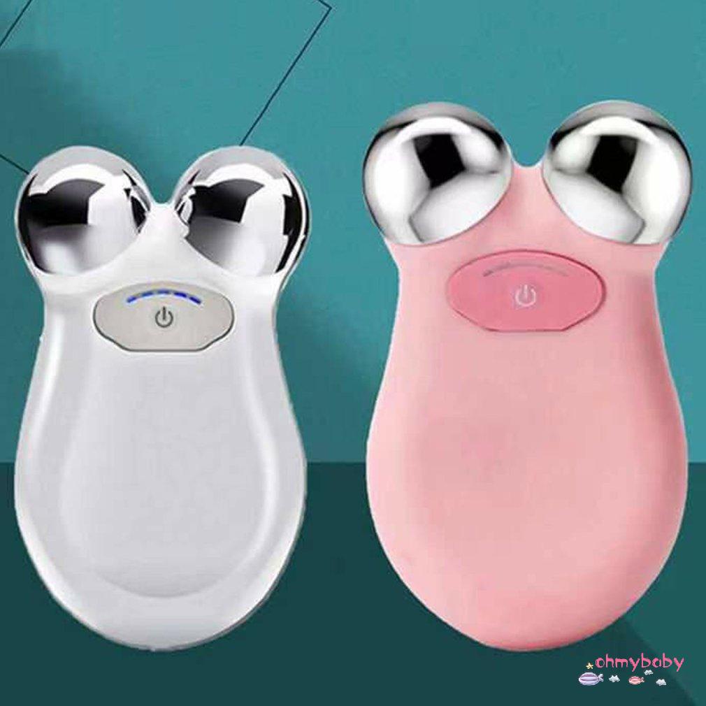 [Ready] Chăm Sóc Da Mặt Dụng Cụ Nâng Cơ Xoay 360 Microcurrent Máy Massage Chống Lão Hóa Loại Bỏ Nhăn Lông Mi Giả [Z/15]