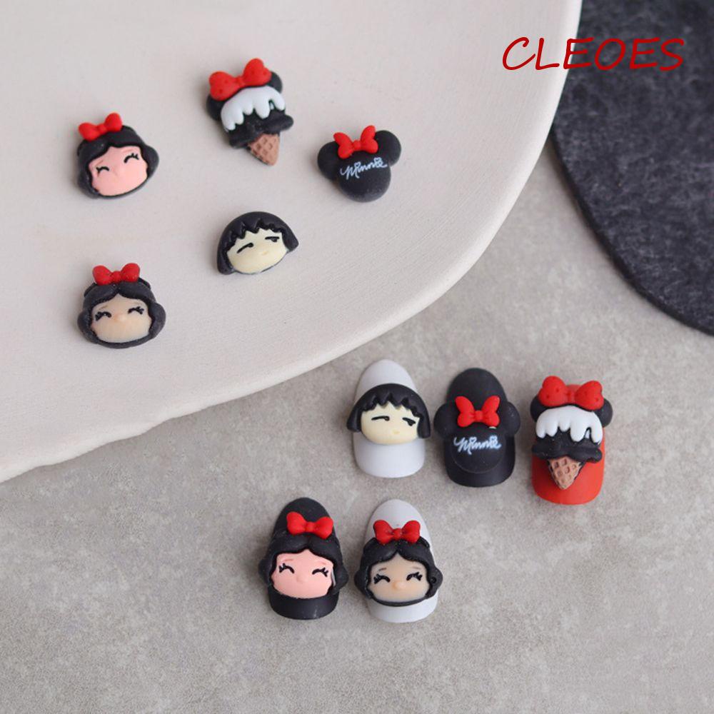 Phụ Kiện Trang Trí Móng Tay 3D Hình Chuột Mickey Dễ Thương