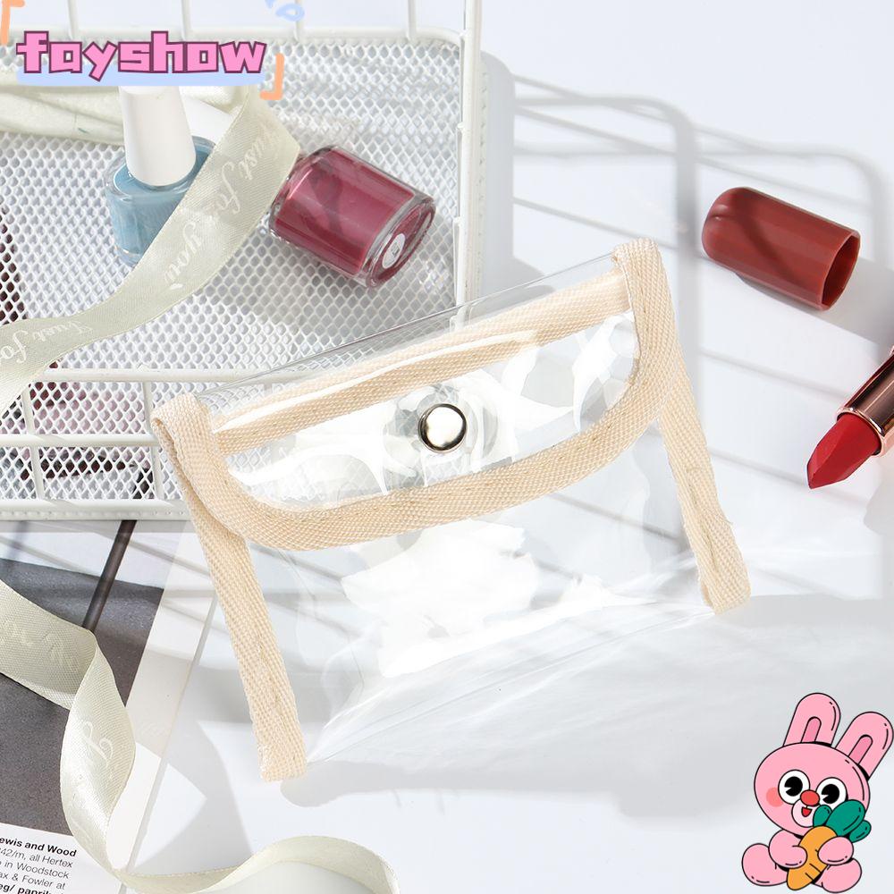 1 Túi Đựng Tiền Xu Bằng Pvc Trong Suốt Cỡ Nhỏ Chống Thấm Nước Tiện Dụng