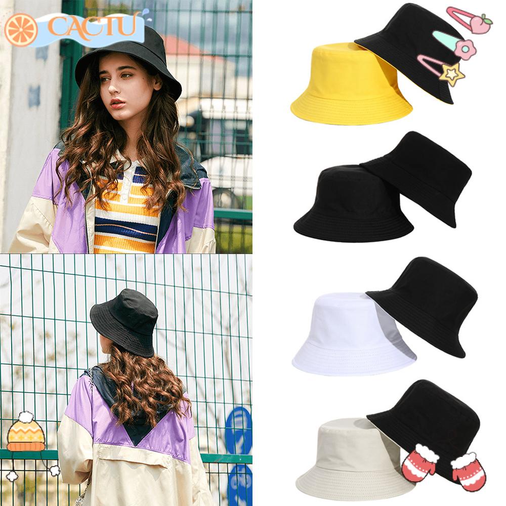 Nón Vành Rộng Hai Mặt Có Thể Gấp Gọn Tiện Dụng