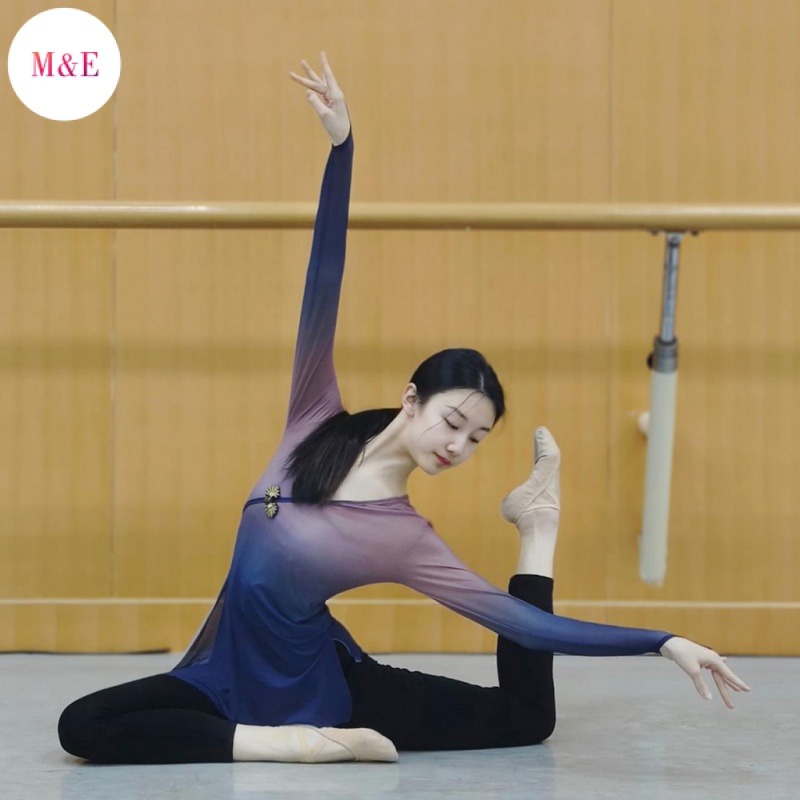 Trang Phục Múa Truyền Thống Trung Hoa Co Giãn Màu Gradient Phong Cách Dân Tộc Mới 2023