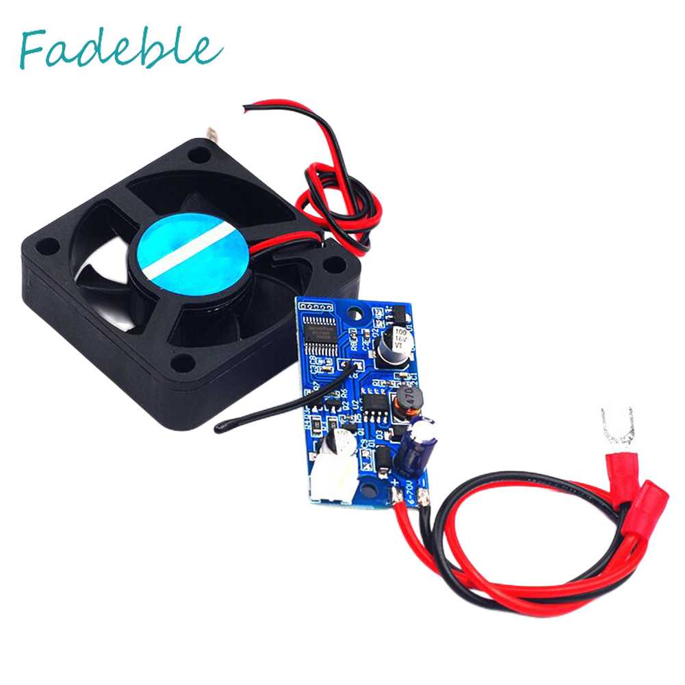 Mô Đun Tản Nhiệt 3 Bánh Răng DC 6-70V Có Thể Điều Chỉnh Cho Khung Gầm PC