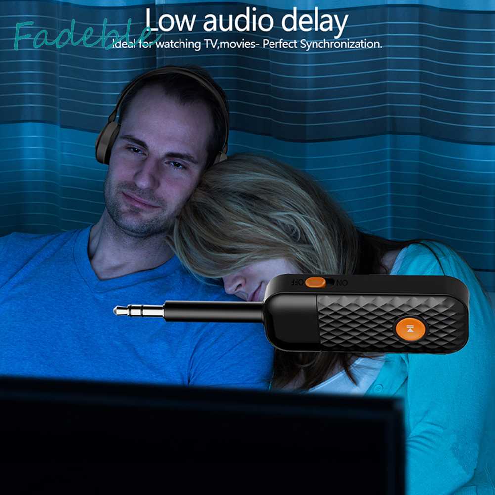 Bộ Thu Tín Hiệu Bluetooth 5.2 Không Dây 3.5MM Cho Tai Nghe / TV