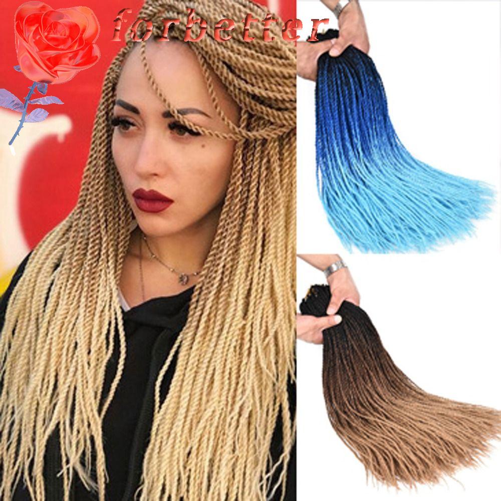 Tóc Giả Kiểu Thắt Bím Màu Đen Phong Cách Hip Hop Tự Nhiên Cách Nhiệt Dành Cho Nữ DIY