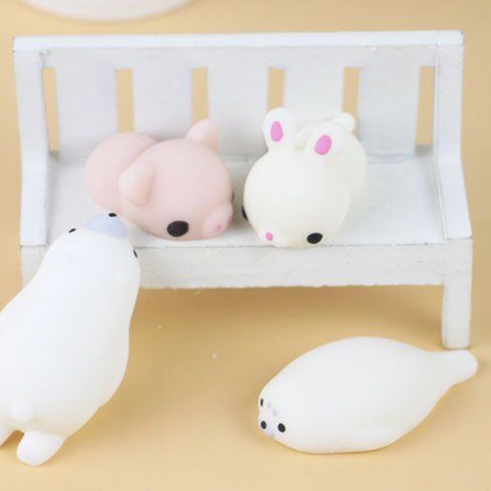 Đồ chơi squishy Giảm Stress Hình Gà / Thỏ Dễ Thương Cho Bé