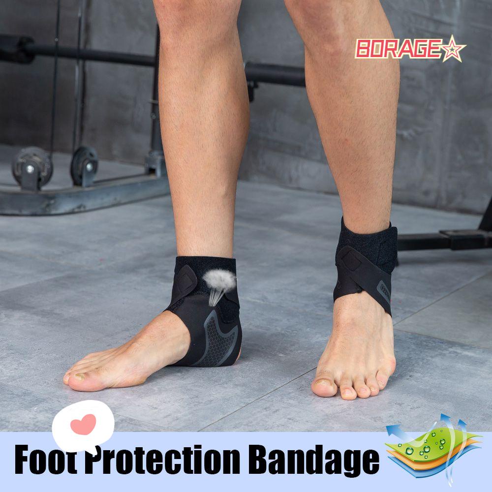 1 / 1 Cặp Đai Quấn Bảo Vệ Mắt Cá Chân Co Giãn Có Thể Điều Chỉnh Hỗ Trợ Chơi Bóng Rổ