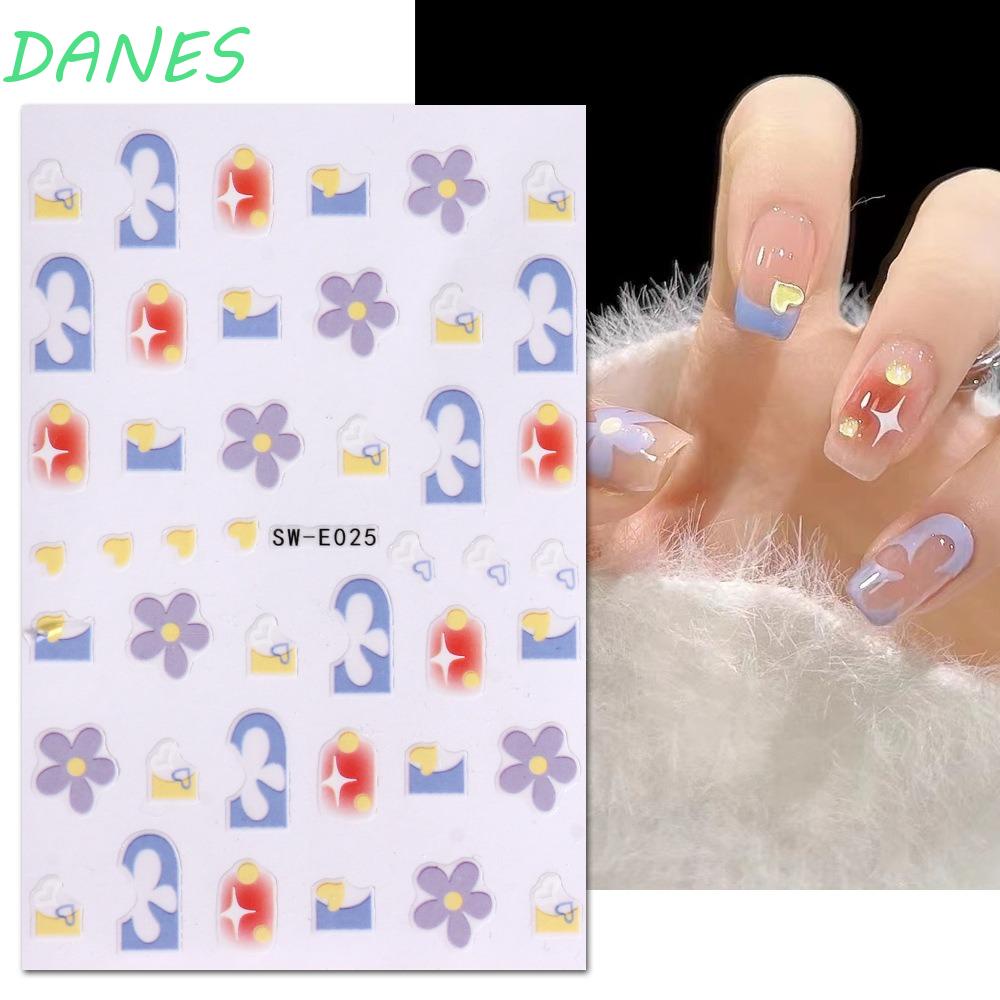 Miếng Dán Trang Trí Móng Tay Họa Tiết Hoạt Hình Dễ Thương
