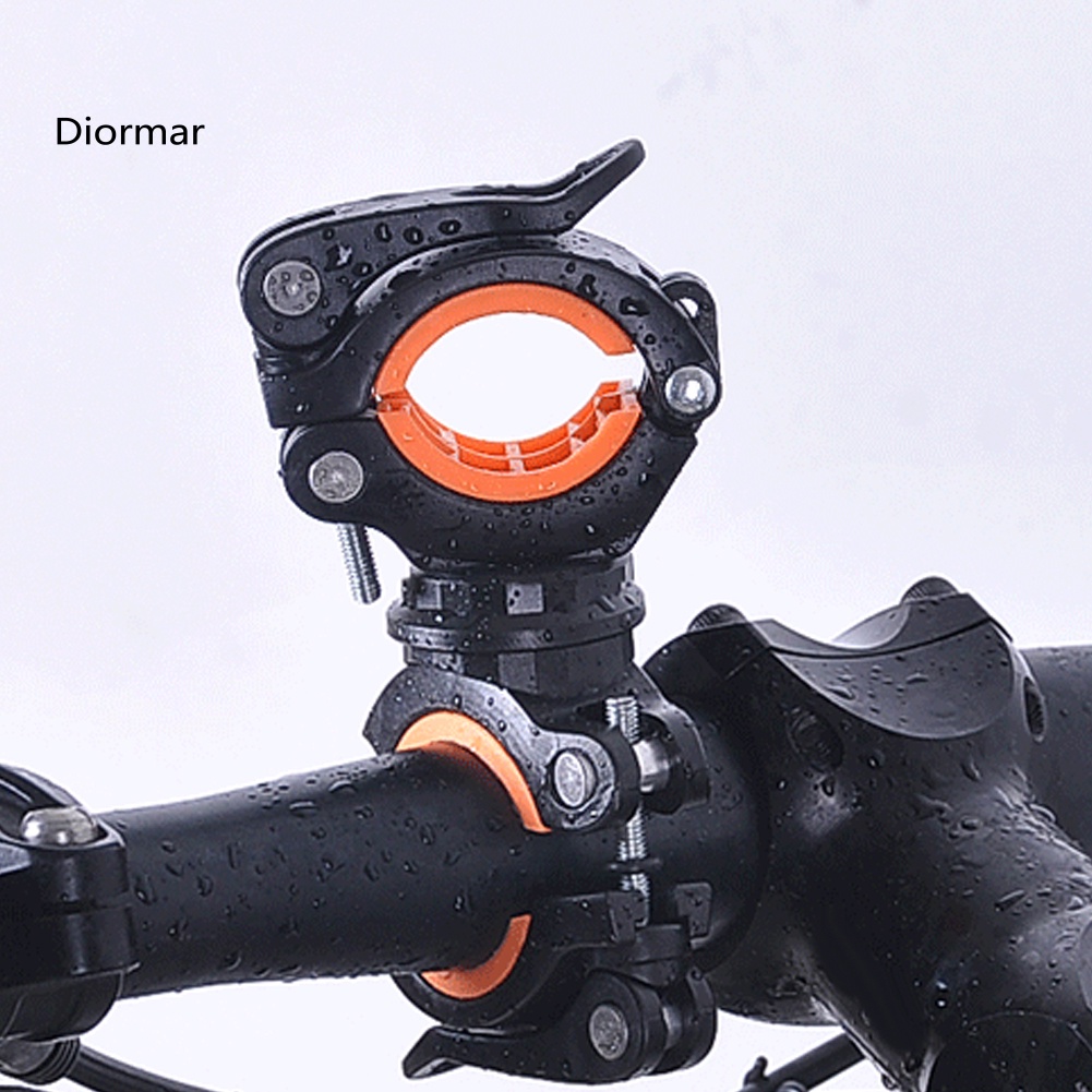 Giá Đỡ Đèn Pin Có Thể Xoay 360 Độ Gắn Tay Lái Xe Đạp Tiện Dụng