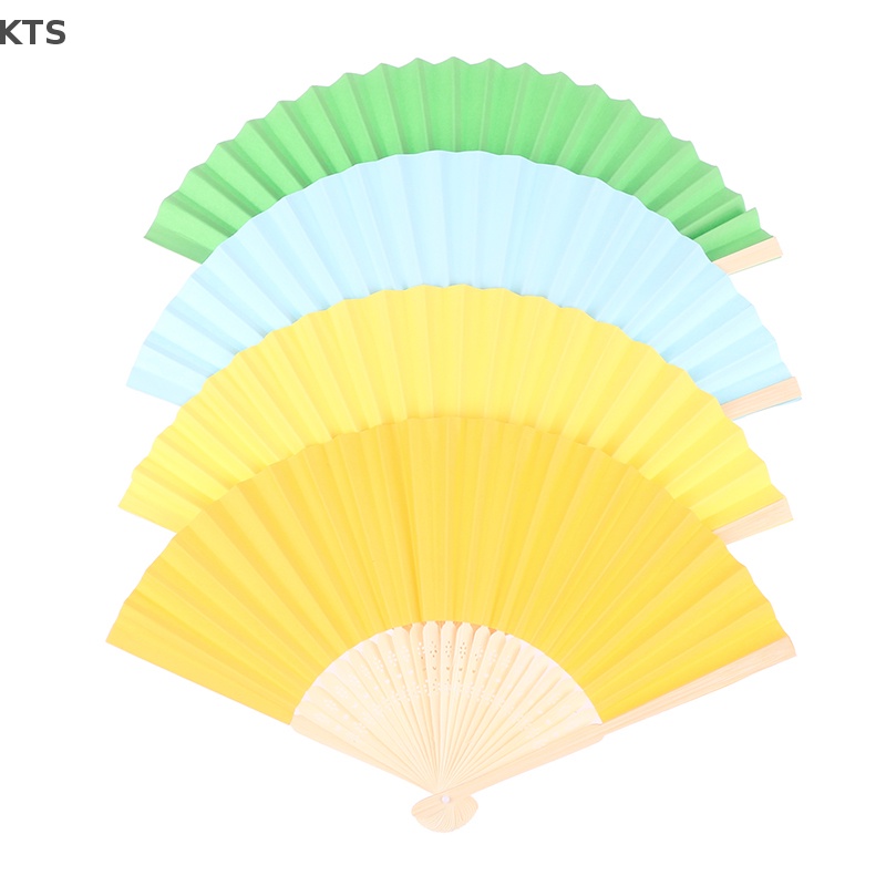 Quạt Xếp Cầm Tay Phong Cách Trung Hoa Cổ Điển Màu Sắc Xinh Xắn