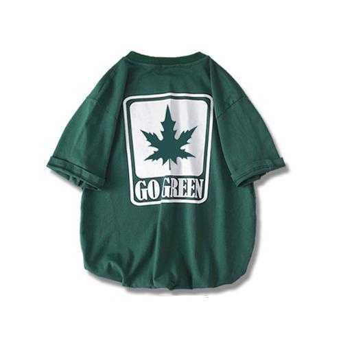 Bộ Áo Thun Ngắn Tay In Họa Tiết + Quần Short Thời Trang Mùa Hè Dành Cho Nam