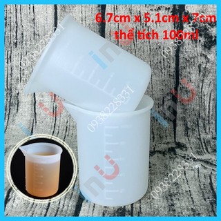 HCM - Cốc đong silicon chống dính đổ resin nhựa