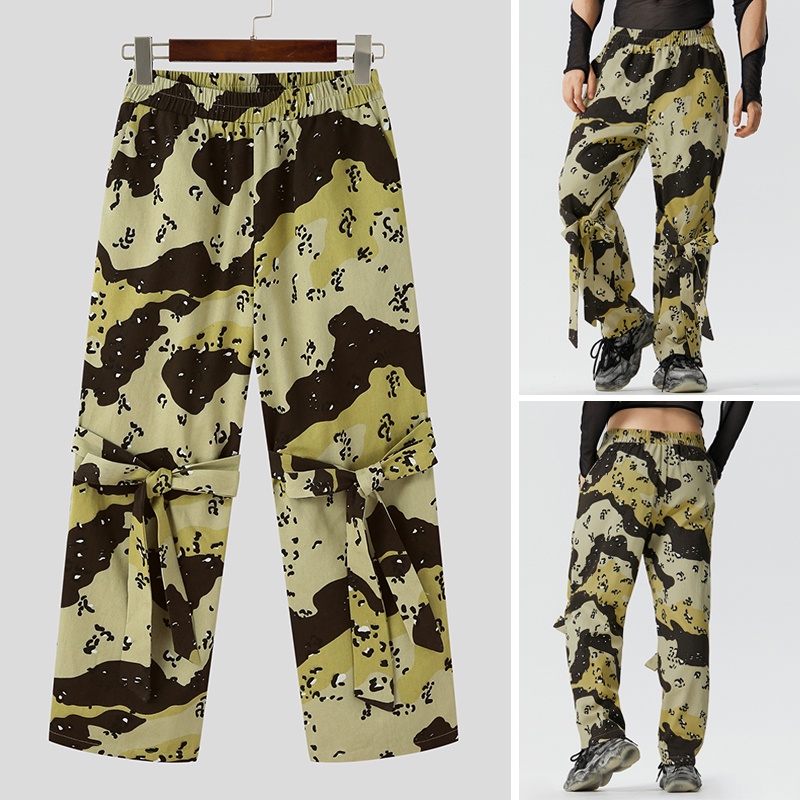 Incerun Ren Camo Quần Âu