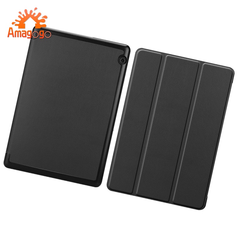 Bao da máy tính bảng AMAGOGO chất liệu PU cho Huawei Mediapad T5 10inch