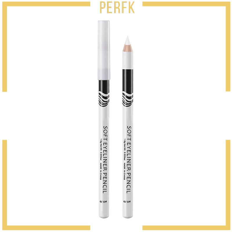 Bút Kẻ Mắt Màu Trắng Sắc Tố Cao Chống Nhòe Dễ Sử Dụng