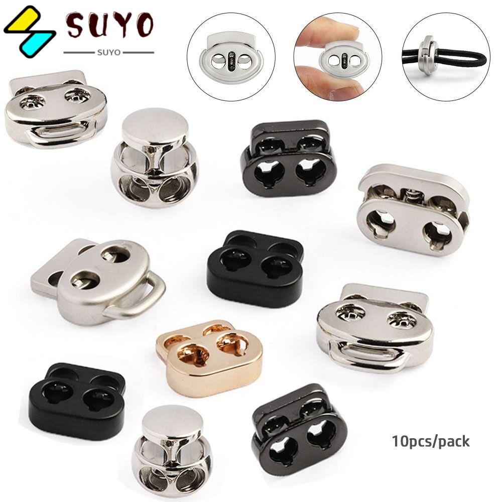 Bộ 10 Nút Gài Dây Rút Bằng Kim Loại Tiện Dụng Cho Nón Thể Thao