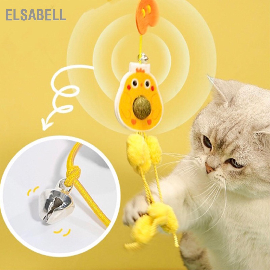 Elsabell. Đồ chơi cho mèo gắn tường,Đồ chơi dây treo cho mèo giảm nhàm chán