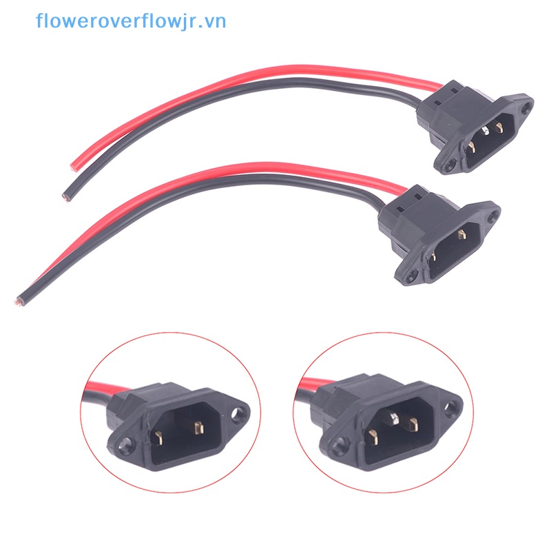 Phích Cắm Sạc 2 / 3 Chấu An Toàn Bền Bỉ Chất Lượng Cao Dành Cho Xe Đạp Điện