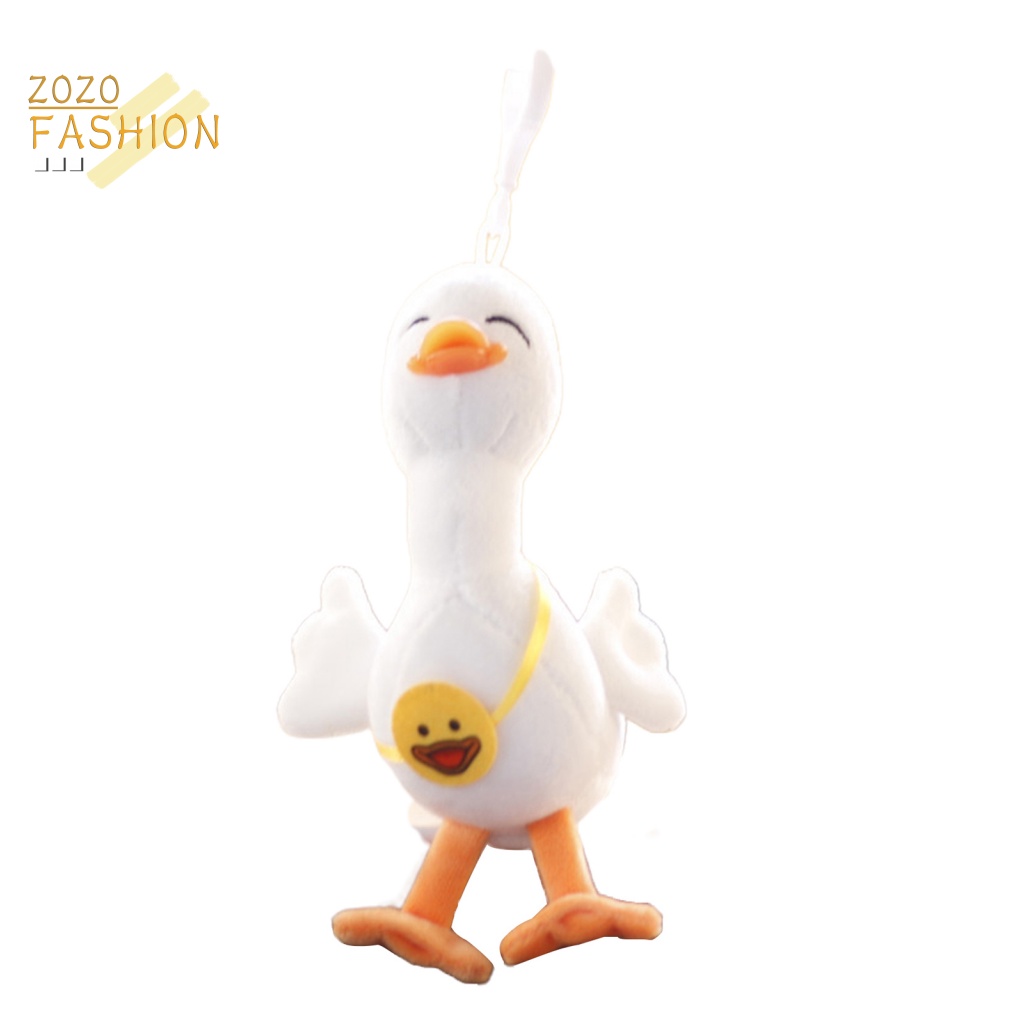 Móc Khóa Vịt Nhồi Bông Dễ Thương Dùng Để Trang Trí