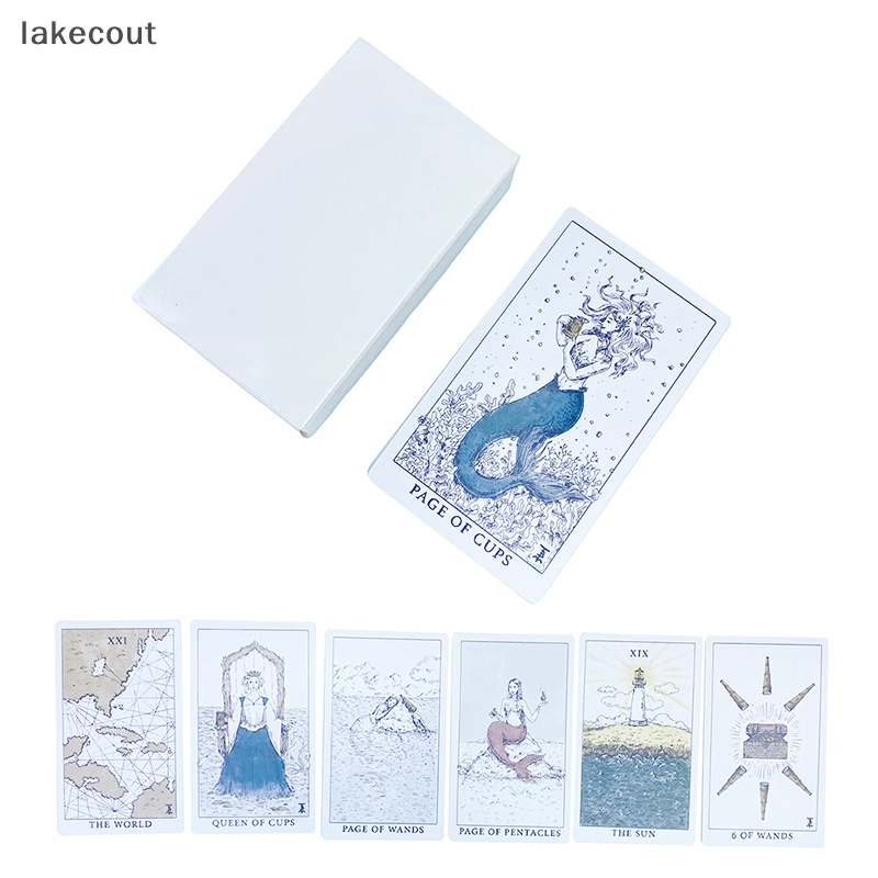 Bộ Bài Tarot Fate Divination 12 * 7CM