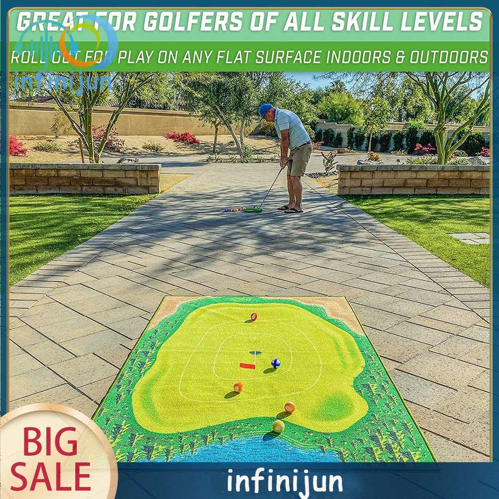 Bộ Dụng Cụ Luyện Tập Chơi Golf Trong Nhà / Ngoài Trời Tiện Lợi