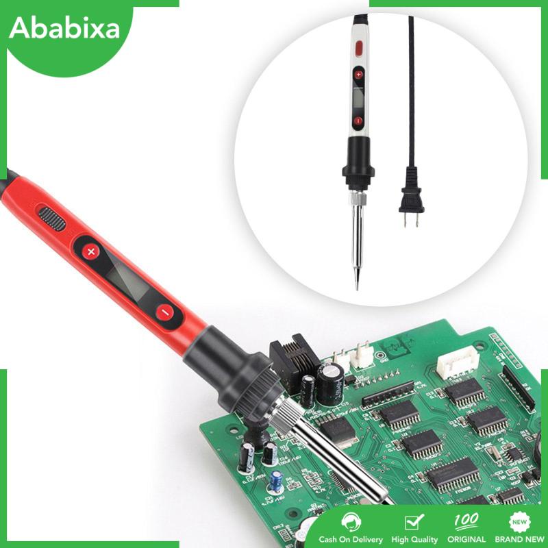 Máy Hàn Điện 60W Cầm Tay Có Thể Điều Chỉnh Nhiệt Độ Có Màn Hình LCD