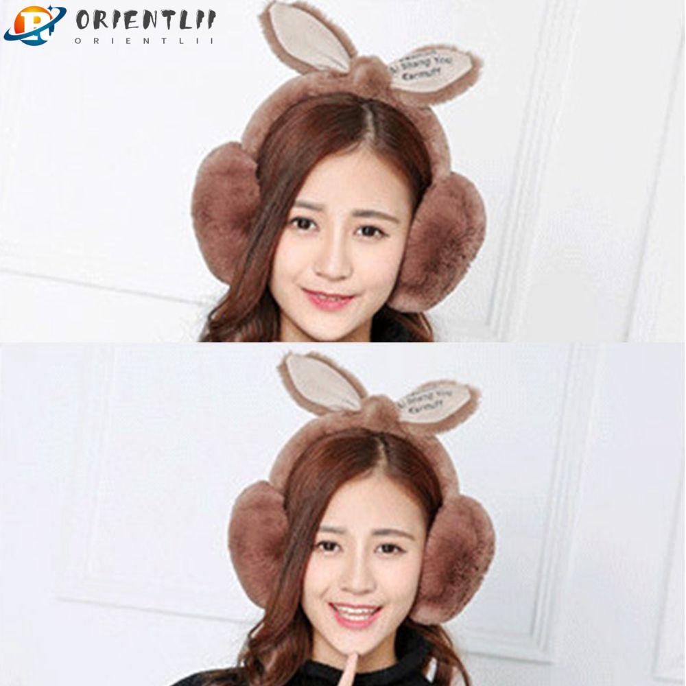 Chụp Tai Lông Thỏ Thời Trang Mới