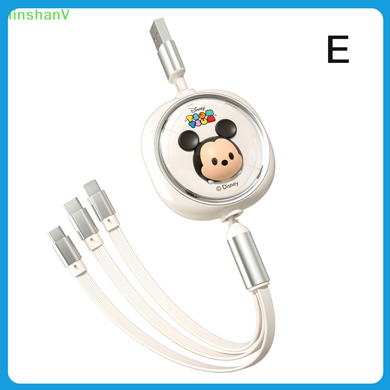 SANRIO  1 Dây Cáp Dữ Liệu Một To-Three Anime Mymelody Kuromi Cinnamoroll One-Toree Kawaii