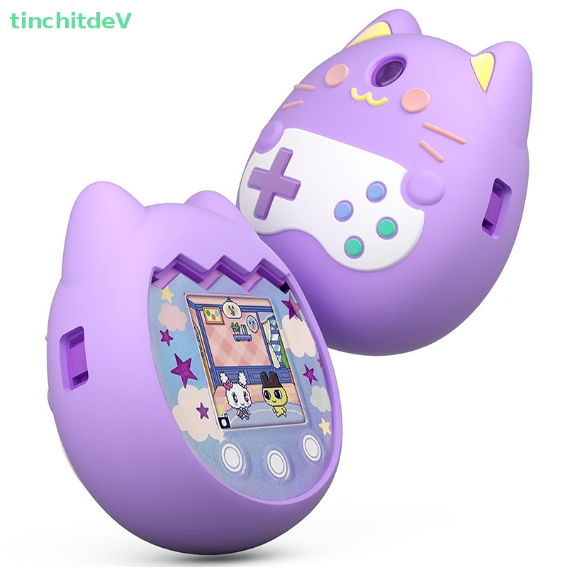 Vỏ Silicon Bảo Vệ Chống Thấm Nước Hình Hoạt Hình Dễ Thương Cho Tamagotchi Pix