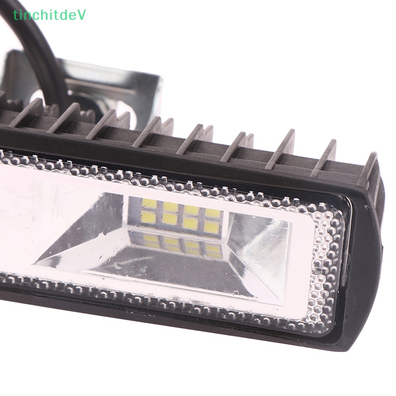 Đèn Pha LED 16 Bóng 48W 9-36V Chuyên Dụng Cho Xe Hơi / Xe Tải / Tàu Thuyền