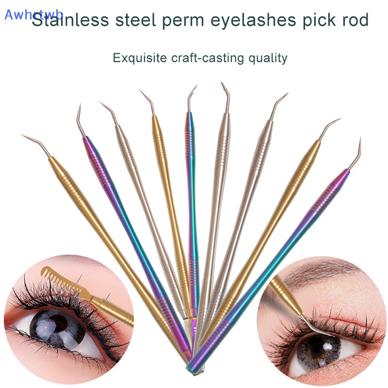 Dụng Cụ Bấm Mi 2 Trong 1 Bằng Thép Không Gỉ Mới