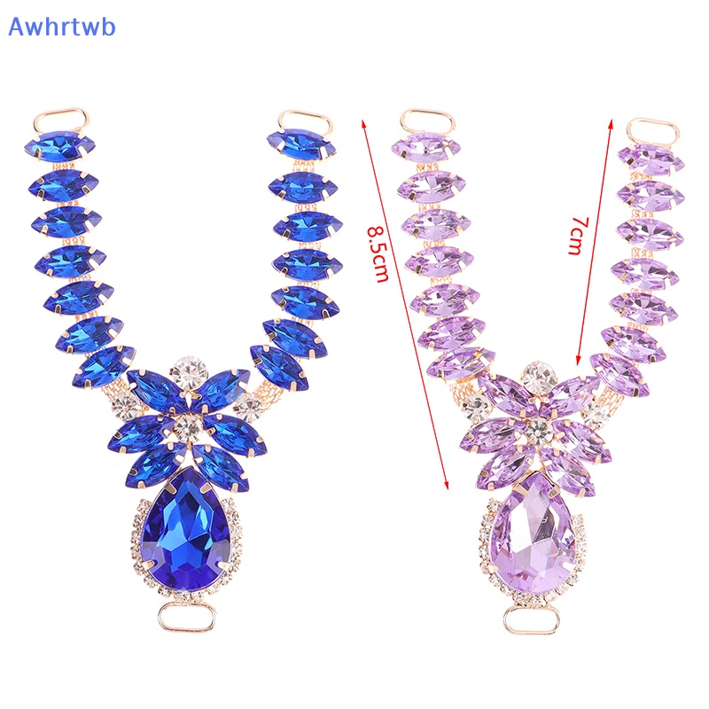 1 Khóa Đính Đá Dùng Trang Trí Giày Dép Thủ Công Mới