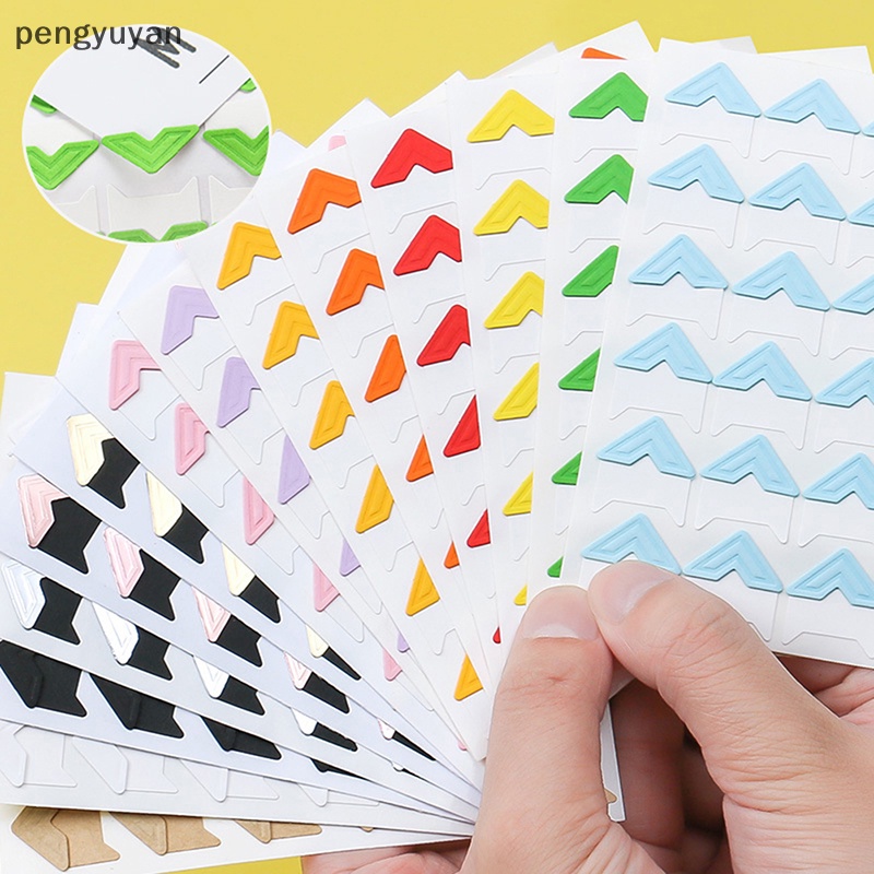 Set 120 Tờ / 5 Miếng Dán Giấy Kraft Dùng Trang Trí Khung Ảnh DIY