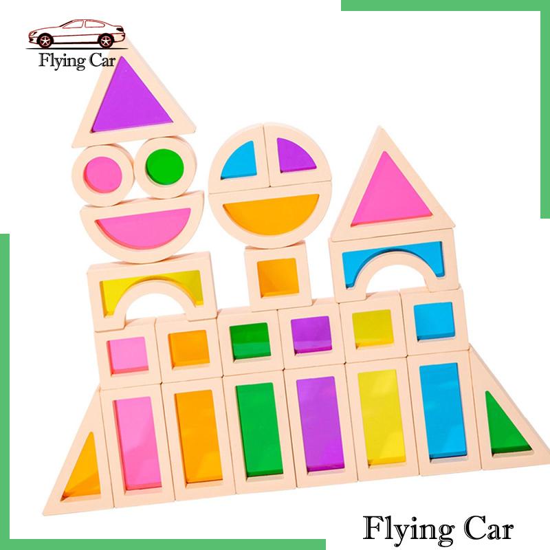 Bộ 25 Khối Đồ Chơi Xếp Chồng Montessori Dành Cho Bé