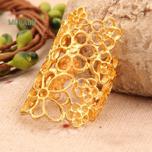 Nhẫn Hợp Kim Dạng Hở Hình Hoa Thời Trang Có Thể Điều Chỉnh Cho Nữ
