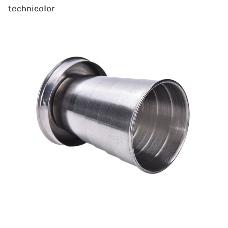 Cốc Mini Bằng Thép Không Gỉ Có Thể Gấp Gọn Tiện Dụng Mang Theo Du Lịch