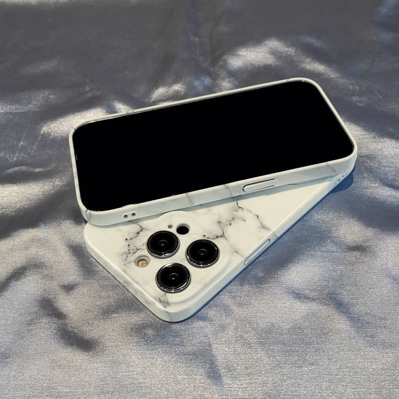 Ốp Điện Thoại Họa Tiết Đá Hoa Cương Cho Iphone 14 8 12 11 13Pro 6NNW