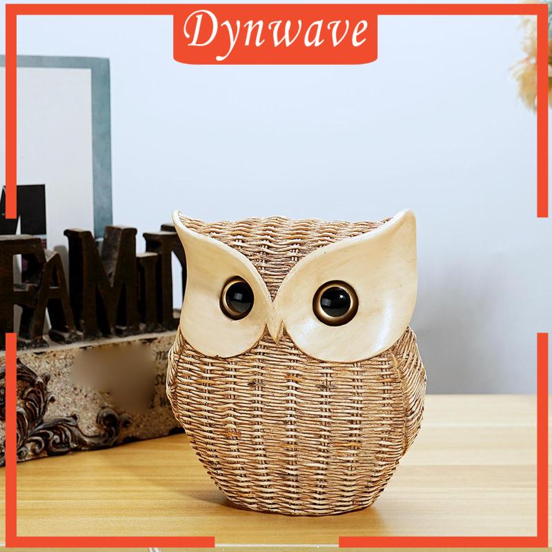 Tượng Cú Mèo Sáng Tạo Trang Trí Nhà Cửa