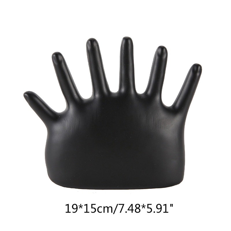 Giá Đỡ Trưng Bày Nhẫn / Trang Sức Bằng Nhựa Resin Thiết Kế Bàn Tay