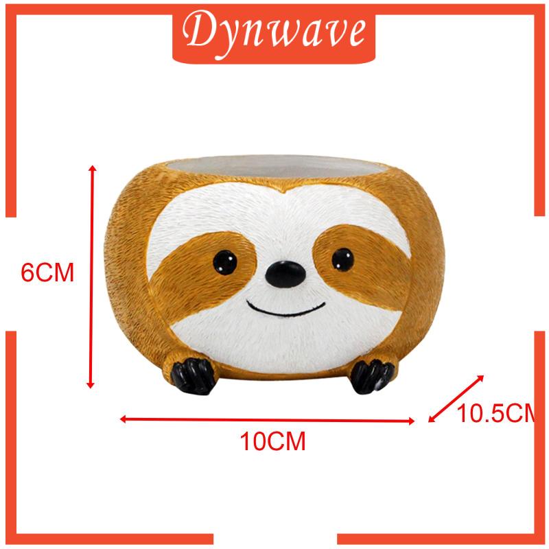 Chậu Cây Bằng Resin Họa Tiết Hoạt Hình Dễ Thương Bắt Mắt